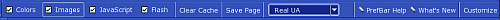 Mozilla Preferences Toolbar