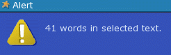 Mozilla Word Count