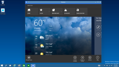 Windows 10 - okna