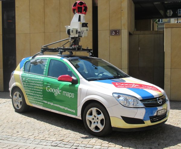 Samochód Google'a wykorzystywany do tworzenia Street View