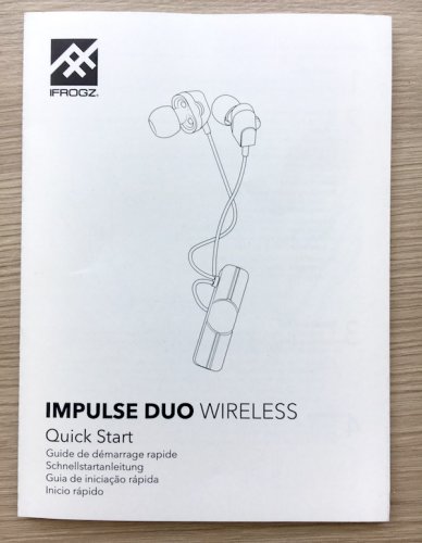 słuchawki IFROGZ Impulse Duo Wireless Bluetooth instrukcja