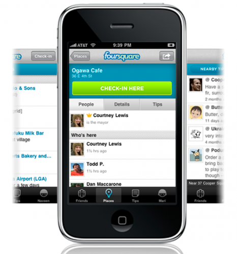 Foursquare dla iPhone'a