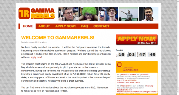Zrzut ekranu: GammaRebels.com