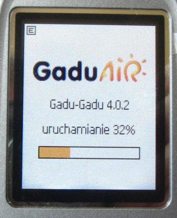 Mobilne Gadu-Gadu - uruchamianie