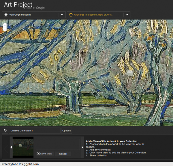 Detale w obrazie Vincenta van Gogha