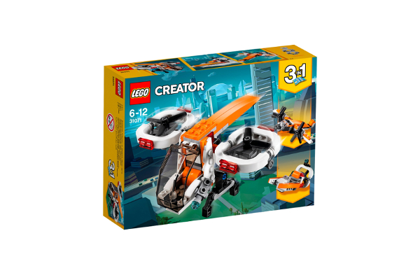 Międzynarodowy Dzień Dronów. Lego Creator do budowy drona