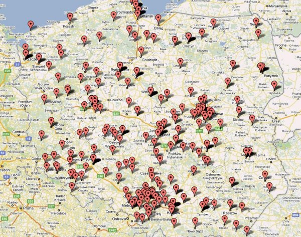 Grupy komputerów-zombie zlokalizowane w Polsce