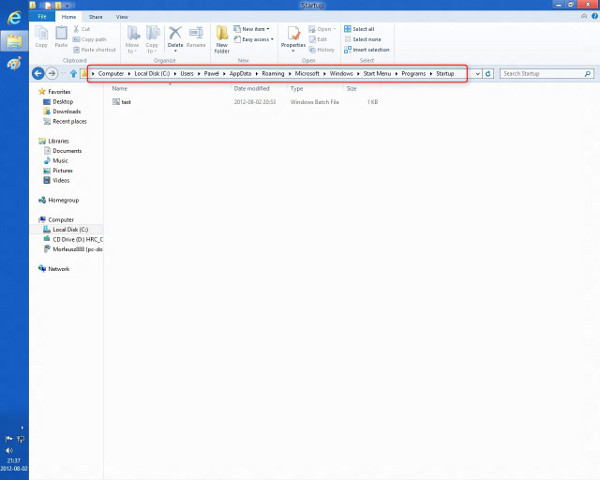 Gdzie jest folder Autostart w Windows 8? Porady