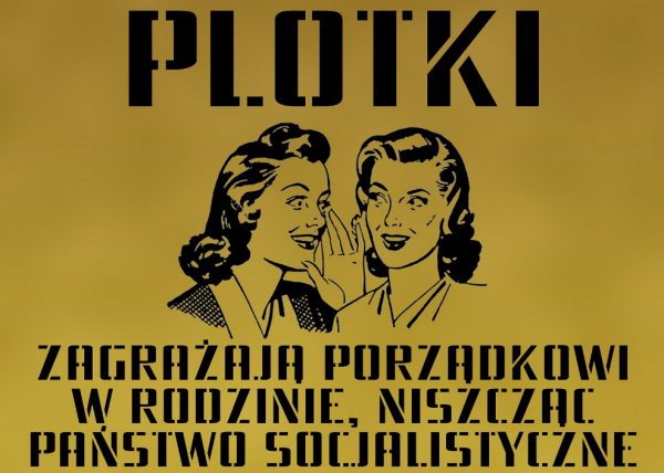 Plakat PRL