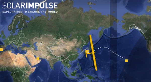 Solar Impulse 2 - lot na Hawaje