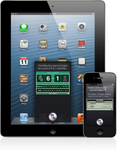 Siri na iPadzie oraz iPhone 4S