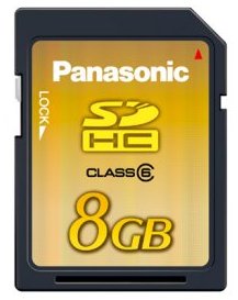 karta pamięci Panasonic SD 8 GB Pro High Speed 