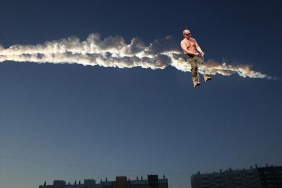 Meteoryt w Rosji