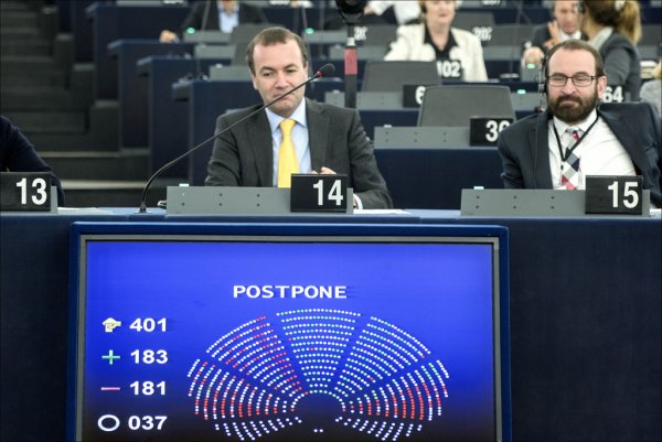 Odłożenie debaty PE