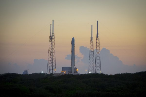 Falcon 9 przed startem