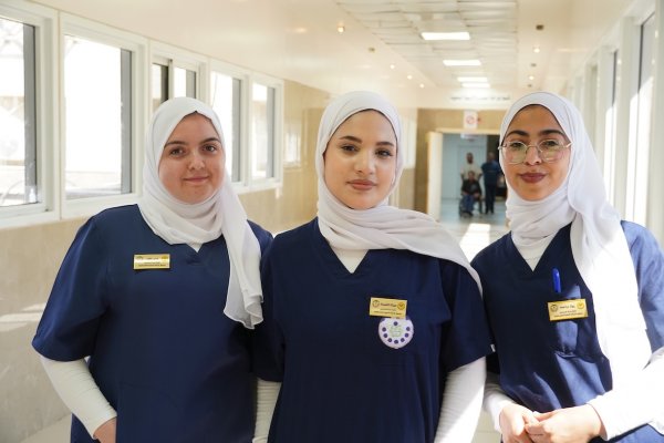 medyczny punkt mobilny PAH w Palestynie