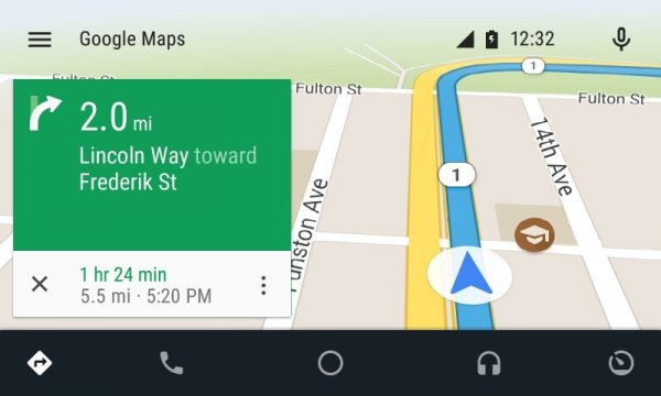 Nawigacja z Androida na pokładzie samochodu