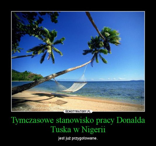 Donald Tusk w Nigerii