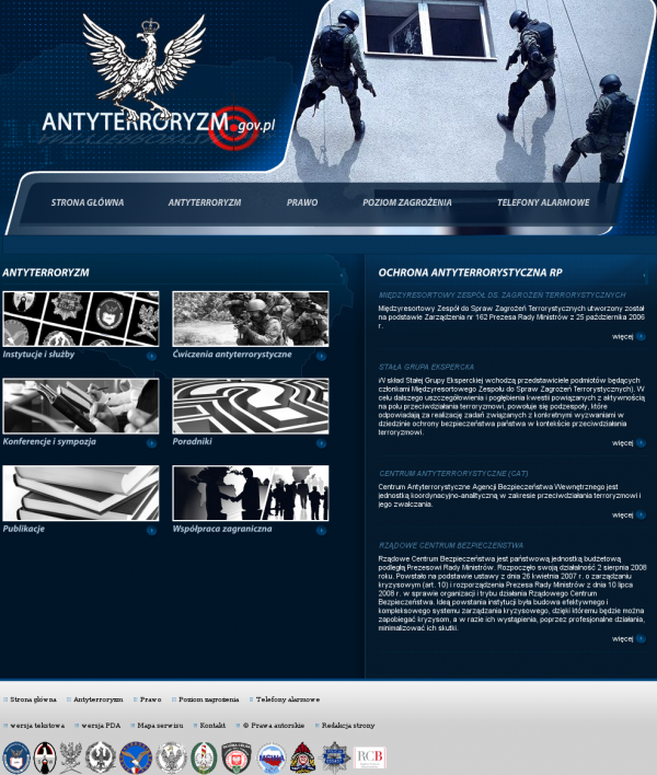 Strona główna serwisu Antyterroryzm.gov.pl