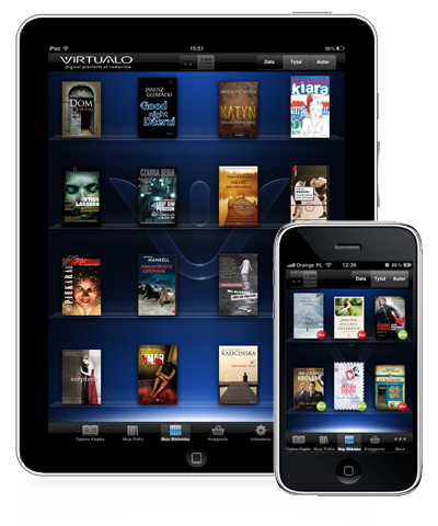 Aplikacja Virtualo na iPada i Phone'a firmy Apple