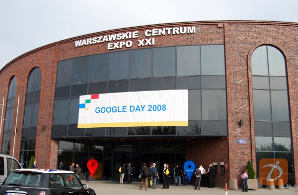 Google Day 2008 - wejście na imprezę