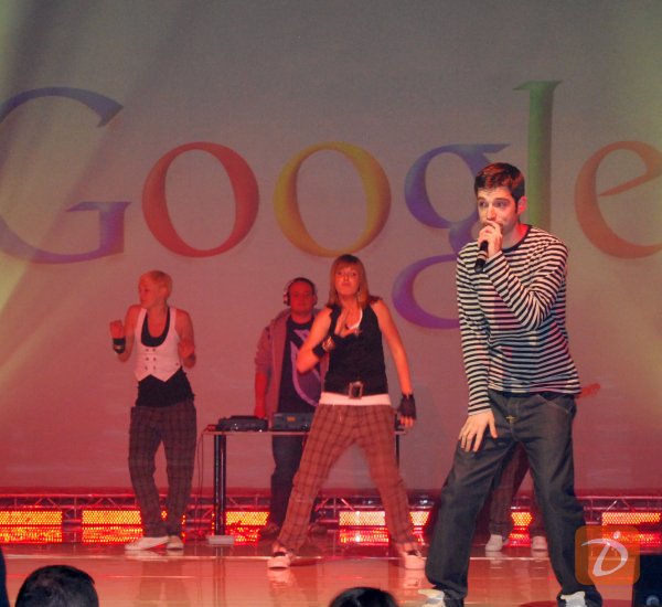 Google Day 2008, część rozyrwkowa - występ Grupy Operacyjnej