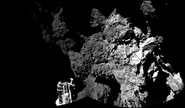 Rosetta - zdjecie z Philae