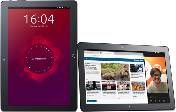 Tablet z Ubuntu