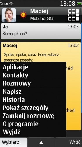 GG na Symbiana