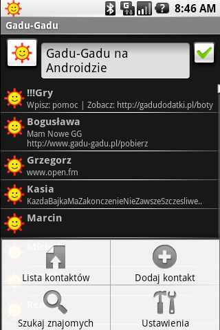 Gadu-Gadu na Androida