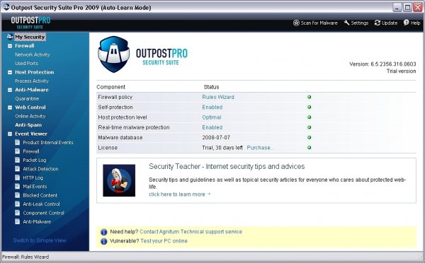 Outpost Pro 2009