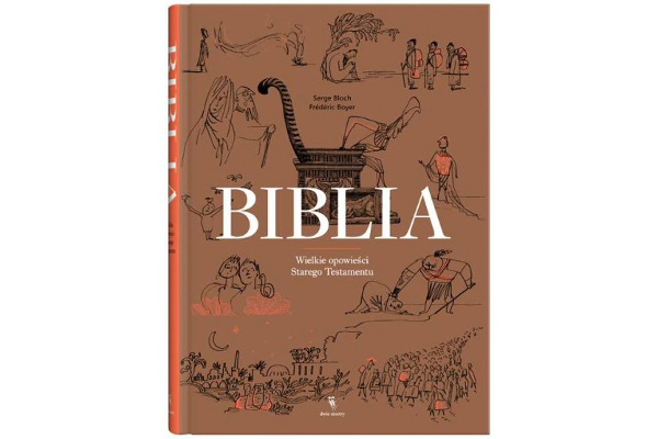 Biblia - Stary Testament, ilustrowana. Prezent na komunię