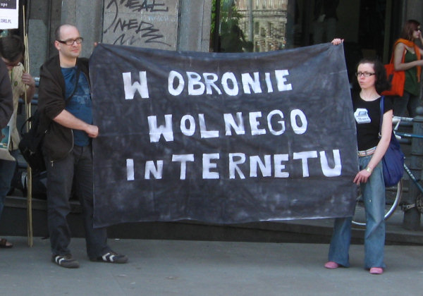 "W obronie wolnego internetu"