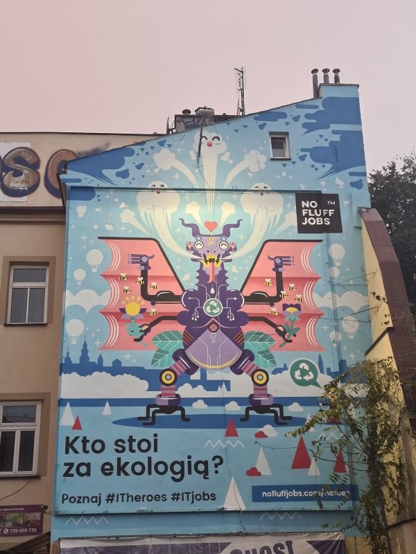 eko mural Kraków