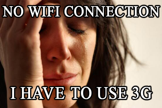 No wifi - mem