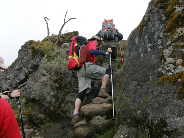 Paweł Urbański na Kilimandżaro