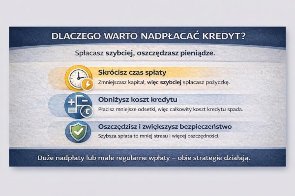 korzyści z nadpłacania kredytu