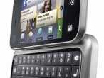 Motorola Backflip z rozłożoną klawiaturą