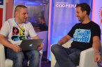 Krzysztof Gontarek (di24.pl) rozmawia z Alex'em Barrera