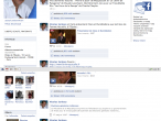 Profil Sarkozy'ego w serwisie Facebook
