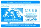 Koperta UNICEF na na zbędne kartridże
