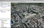 Warszawa w 3D w Google Earth