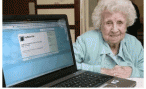 Ivy Bean, 104-latka, używająca Tweetera