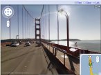 Most Golden Gate w San Francisco - widok z Google Street View