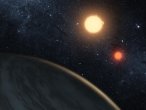 Artystyczna wizja systemu Kepler-16