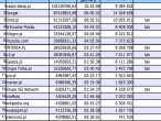 Ranking witryn wg miesięcznego czasu w kwietniu 2009. Źródło Megapanel