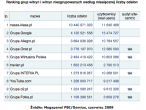 Megapanel czerwiec 2009: Ranking grup witryn i witryn niezgrupowanych wg miesięcznej liczby odsłon