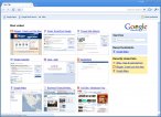 Strona z kartami w Google Chrome
