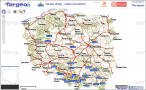 Internetowa mapa utrudnień drogowych