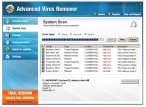 Advanced Virus Remover - przykład fałszywego antywirusa